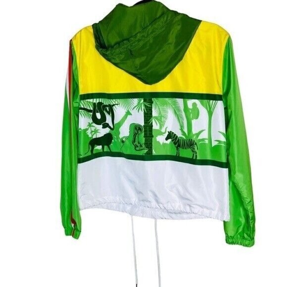 DISNEY Parks Magic Kingdom Jungle Cruise Windbreaker Jacket Adult Size Small - Picture 9 of 11